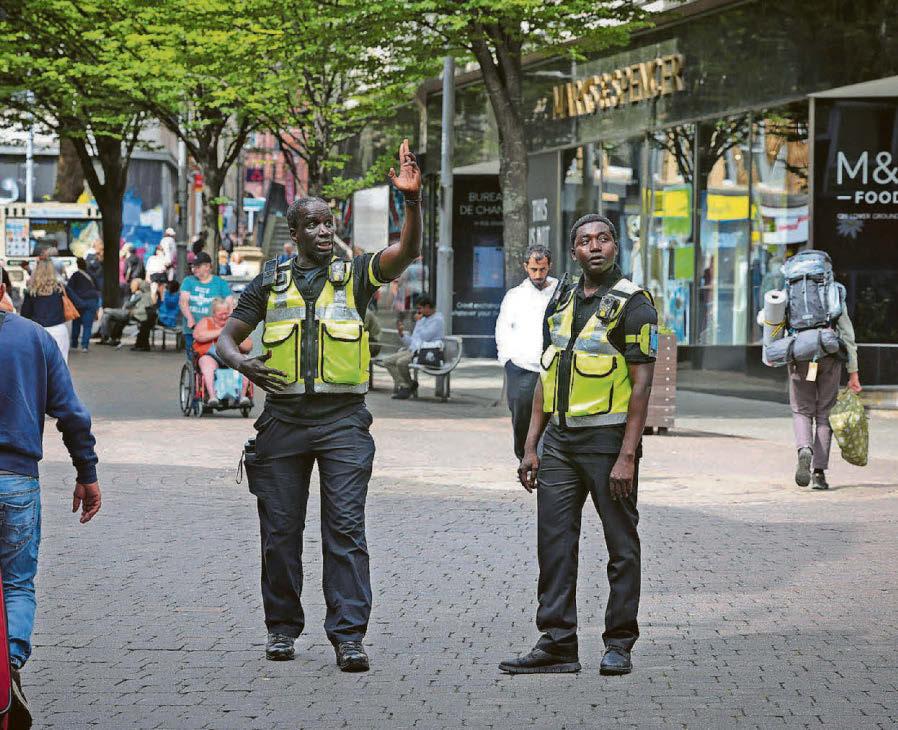 New ‘eyes and ears’ of Nottingham show the friendly face of security