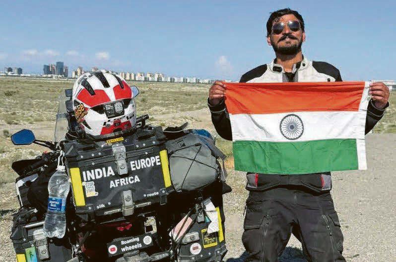 Around-world trip is stopped in its tracks by park thieves