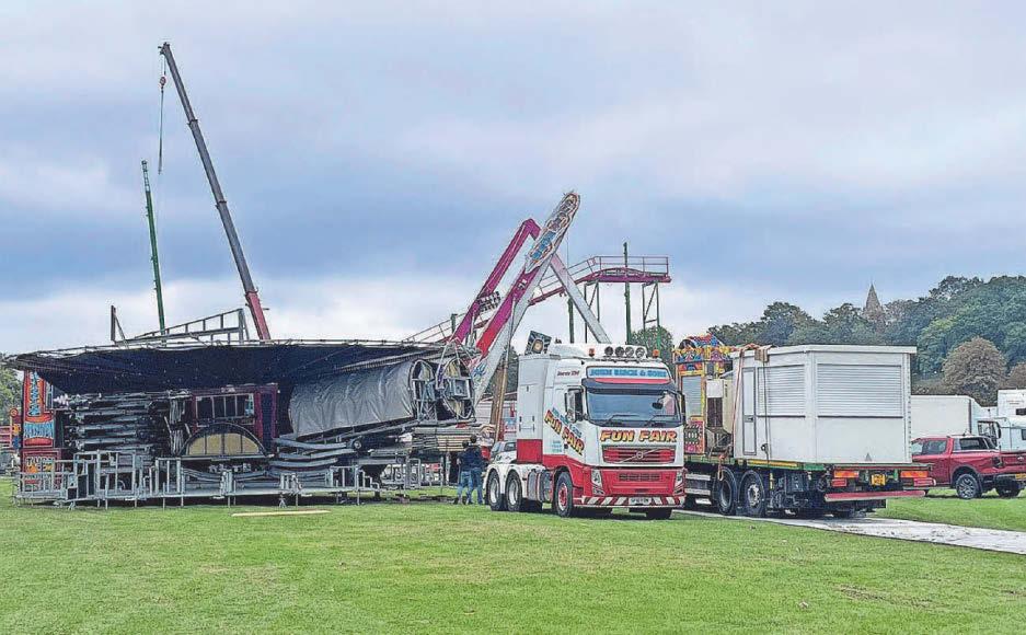 Excitement building as Goose Fair takes shape