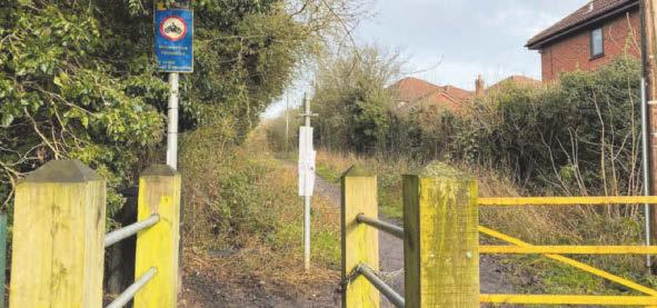 Field cleared for new housing