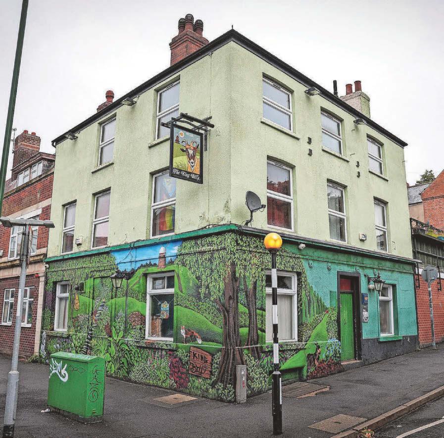 The deeply personal meaning behind pub's colourful revamp