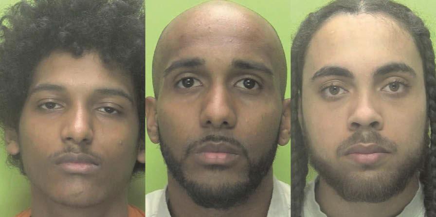 Student fought knife-wielding robbers who burst into room