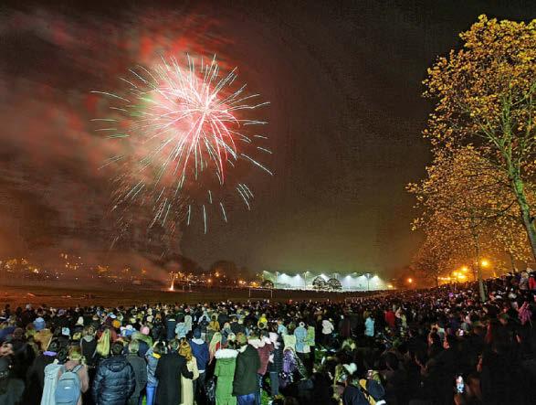 Bonfire Night fireworks won't be coming back to Forest Rec