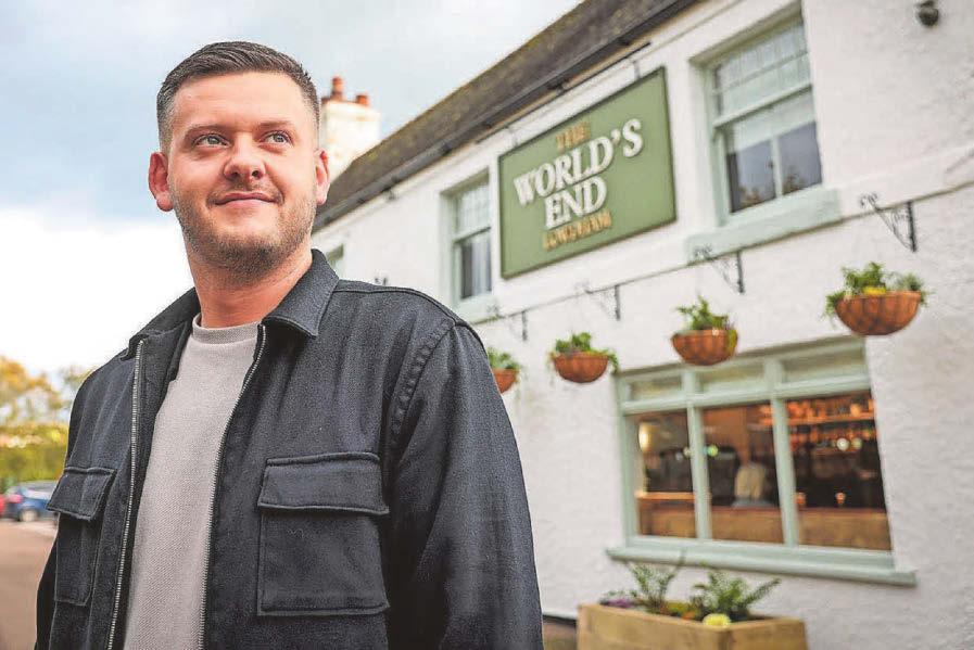 Shy regular safeguards village pub... by buying it