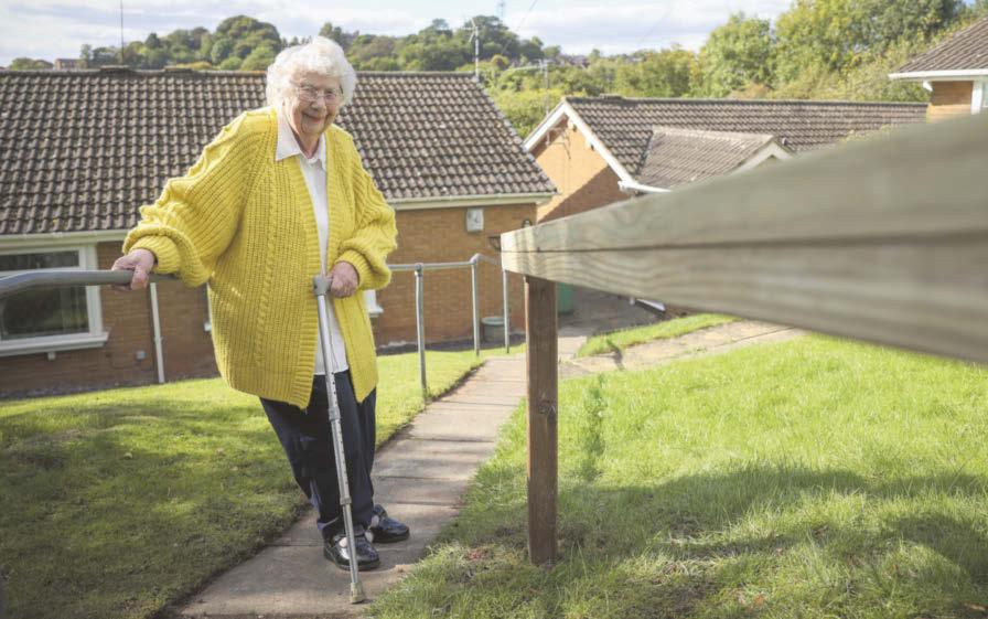 Victory in sight in battle to get Hilda a handrail