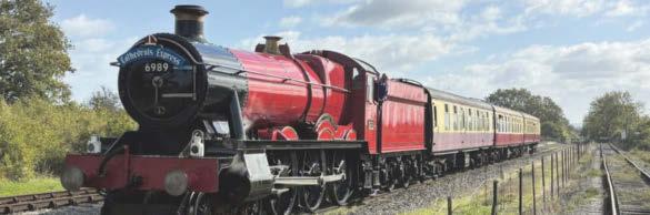 Notts company provided the paint for Hogwarts Express locomotive