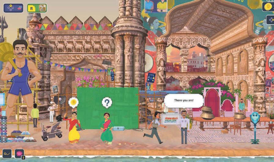 It's sleuthing Bollywood style