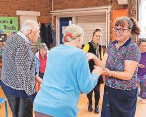 Free dance sessions helping to combat loneliness