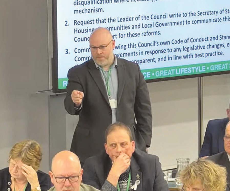 Councillor claims another member told him: ‘I hope you daughter gets cancer’