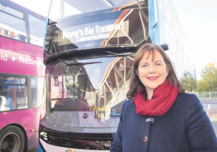 Mayor to review bus fares as she takes over transport role