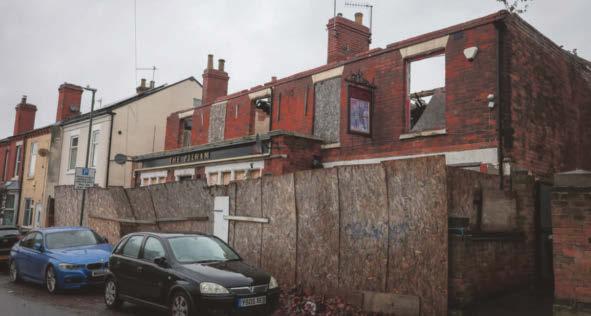 Locals desperate to see fire-hit Pelham Hotel transformed