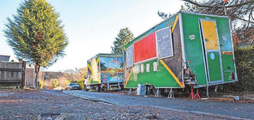 Nothing being done about 'dangerous' trailer, say locals