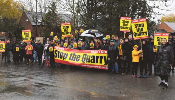 Cheers and applause as gravel pit plans rejected