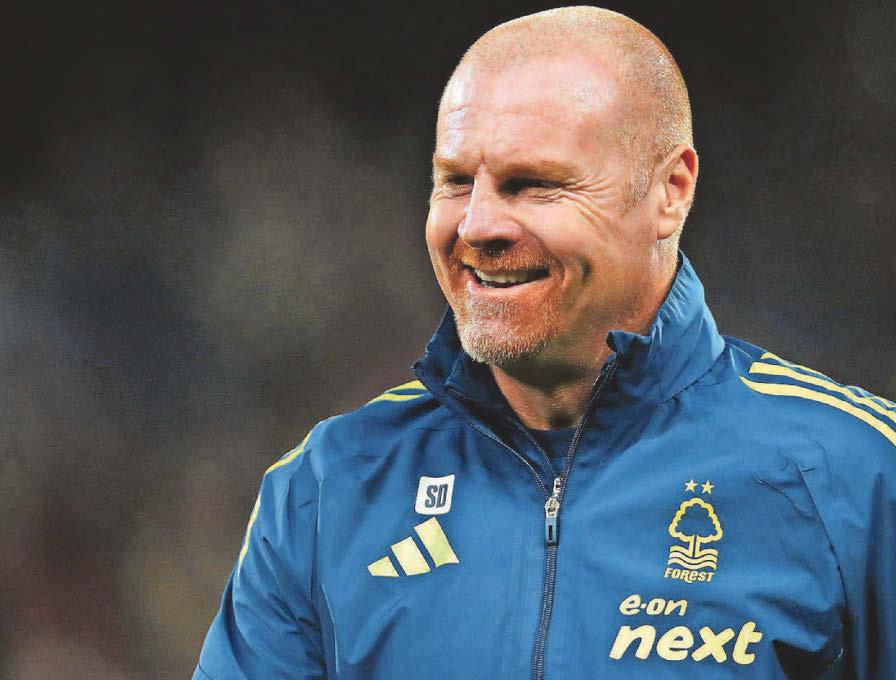 Dyche won't be following Pep's lead at City Ground