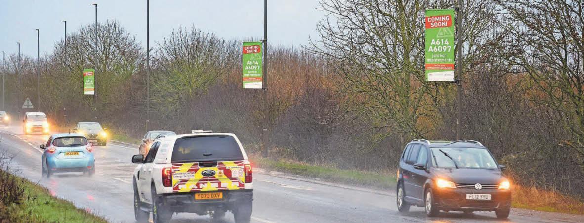 Banners could go back up ahead of road improvements