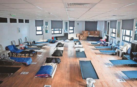 Heartbreaking sight of nearly 50 people sleeping rough in city on Christmas Day morning