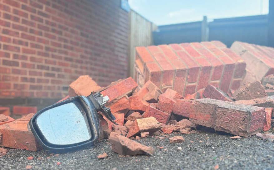 Woman 'terrified' as sixth car crashes into bungalow