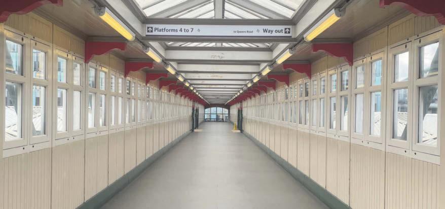 Rail station footbridge closure to be extended to weekends