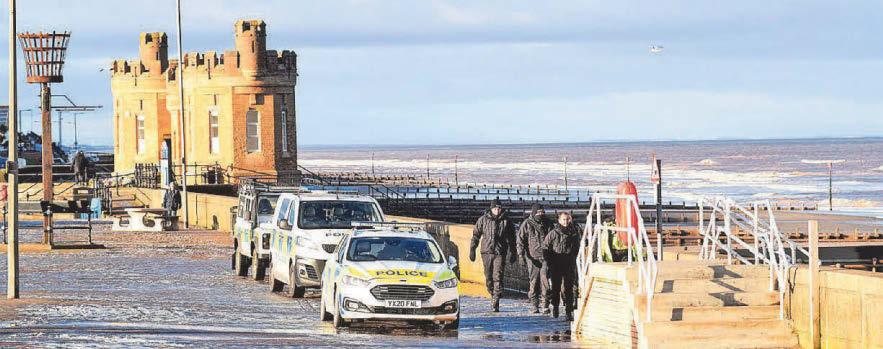 Family of youngster swept out to sea is told of the discovery of a body