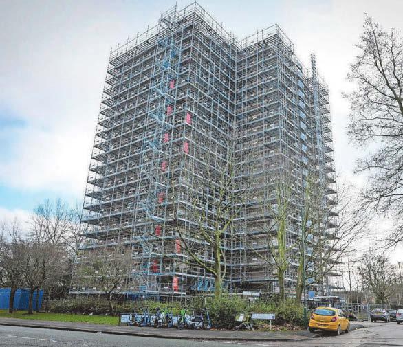 Go-ahead soon for work on 'prison-like' block of flats?