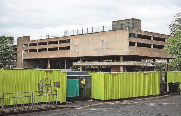 Road will close during demolition of car park