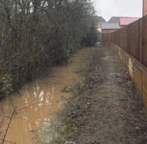 Developer speaks out amid flooding concerns near estate