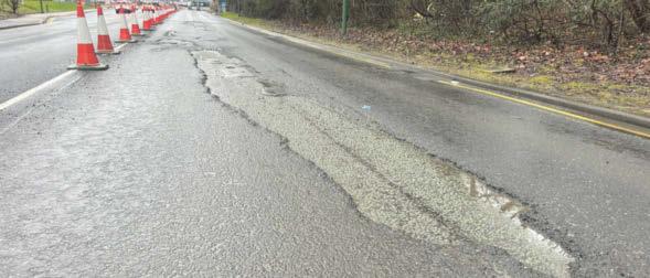 Relief as potholes on 'one of city's worst roads' are repaired at last