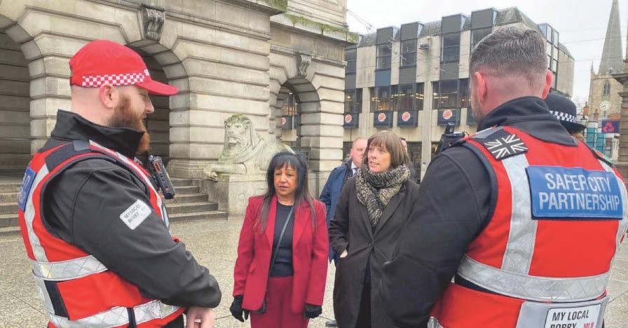 Minister 'impressed' with city police work