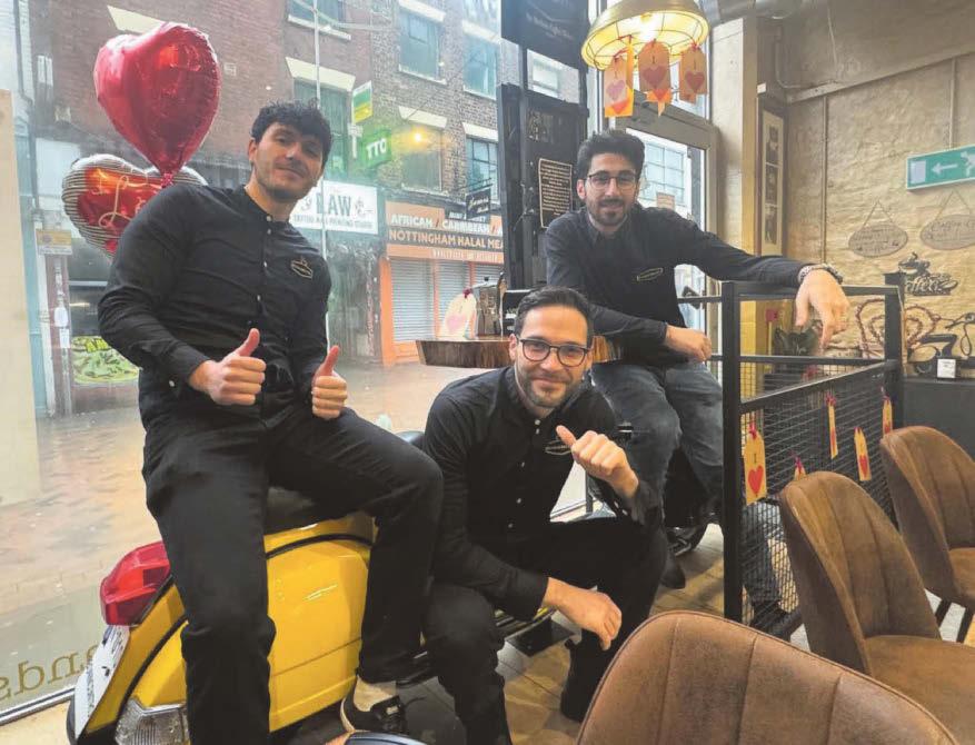 Love is in the air at new city cafe