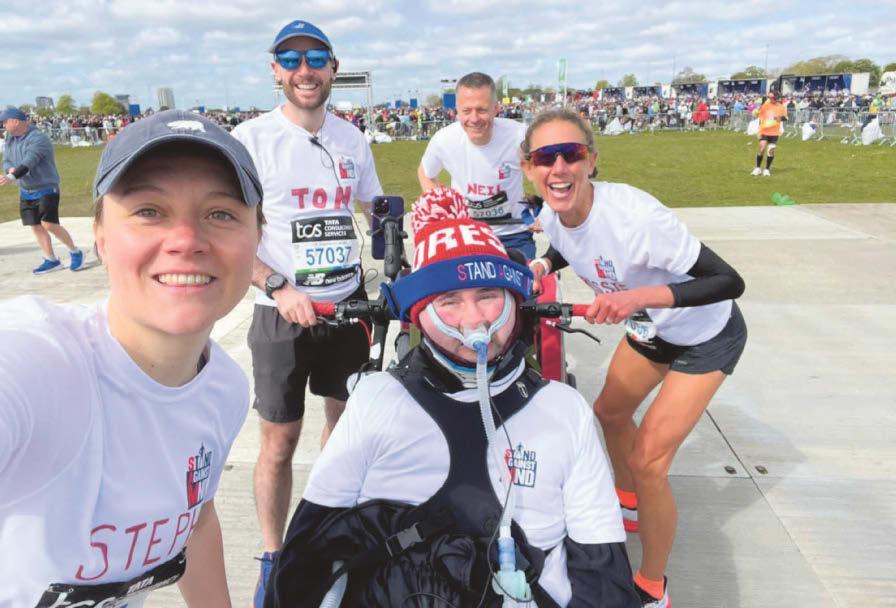 Marathon team runs to honour Sam's memory