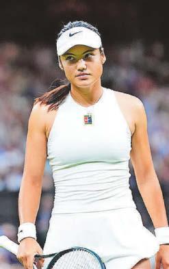 Raducanu wants 'more aggressive style'