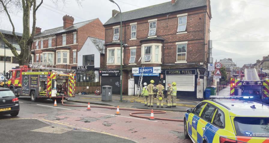 'We ran after smelling smoke'