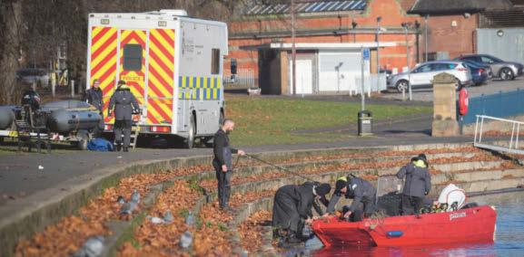 Police recover body four months after car went into river