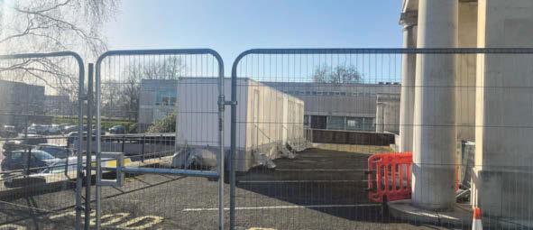 Temporary toilets 'arrived after water problems fixed'