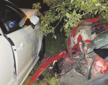 Drink driver on wrong side of road caused head-on crash