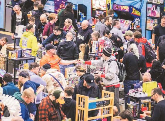 Nostalgia and newcomers at city's fifth gaming expo