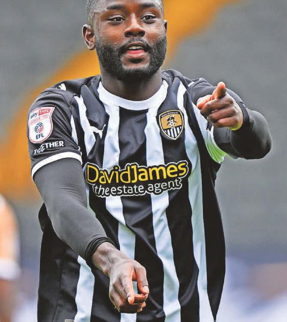 Burton strike deal for Magpies forward Dennis, who leaves Meadow Lane after just one season