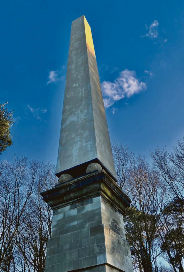 Obelisk is restored