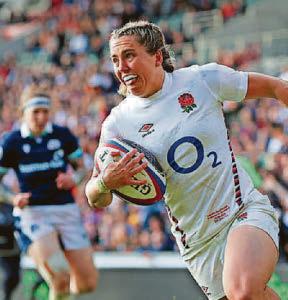 Welford Road rout as England run in nine tries to set up grand slam clash