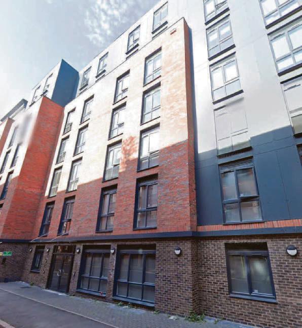 Flats used for homeless