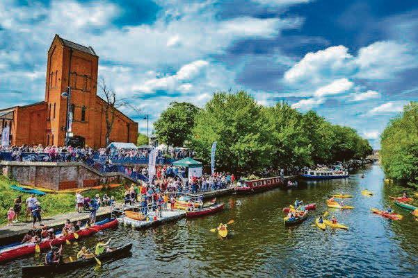 Going with the flow as riverside fest returns
