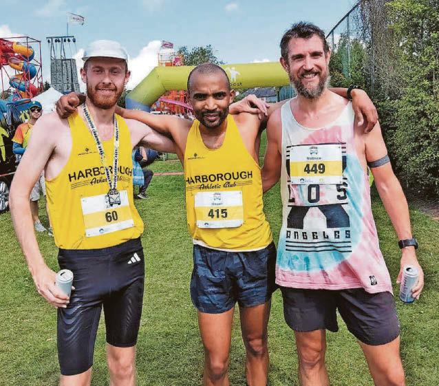 Winning race is birthday treat for surprised mum