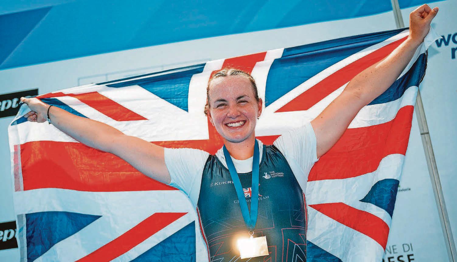 Oar-some! Henry strikes gold at the World Rowing Cup