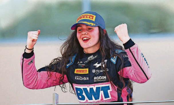 Pulling and Edgar are featured in F1 series on Netflix