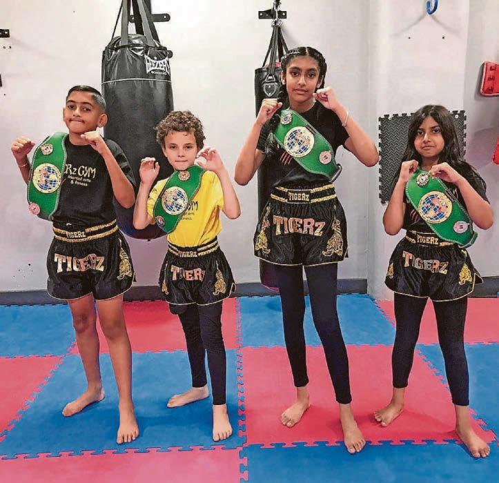 Six of the best! City fighters power to championship titles