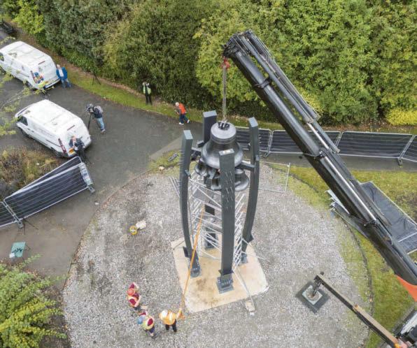 Memorial bell to ring for first time at ceremony
