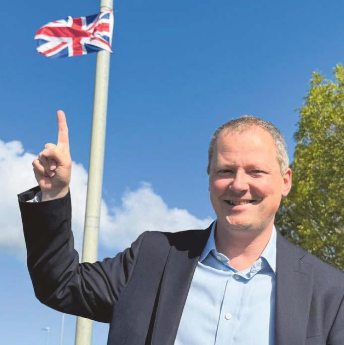 MP calls for more flagpoles 'to restore national pride'