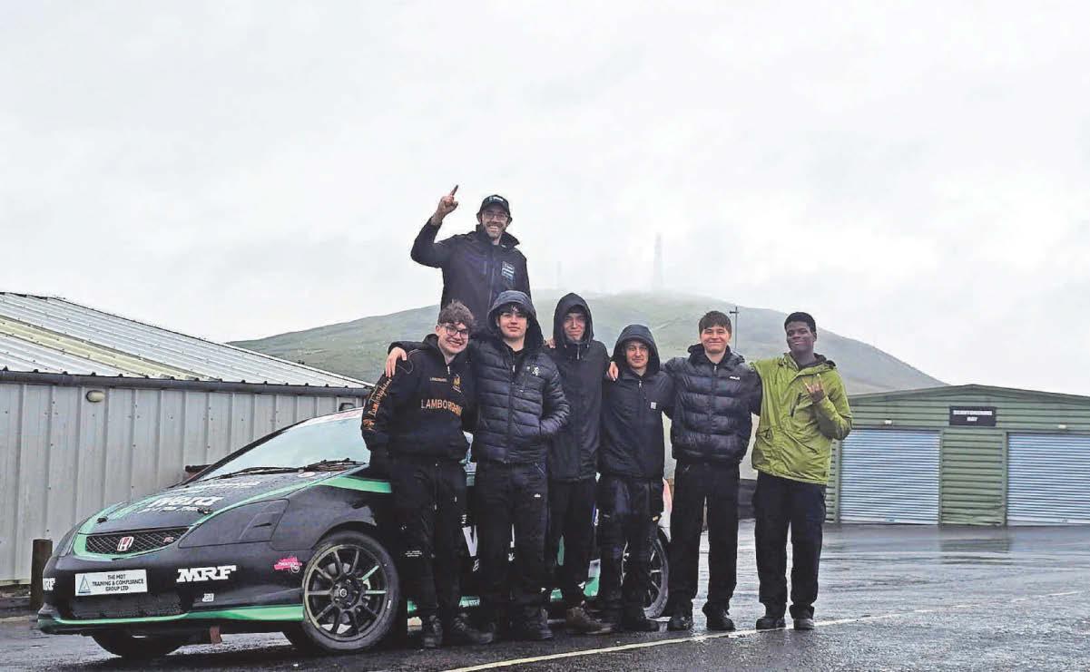 Students roar to back-to-back rallycross titles