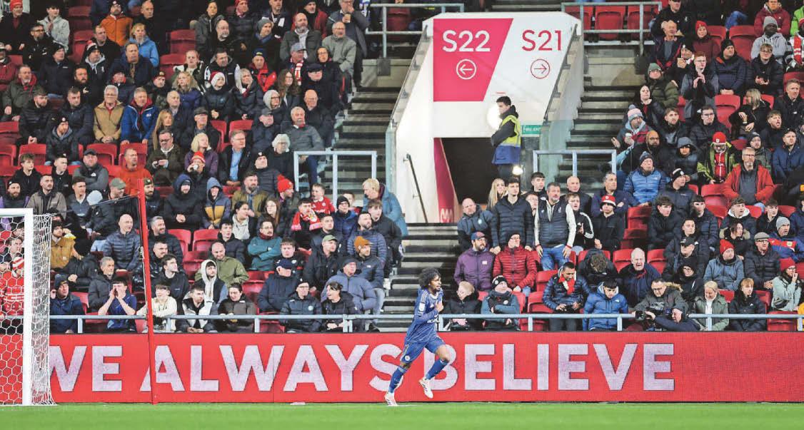 Dramatic drop-off in second half forces Foxes to settle for a share of the spoils