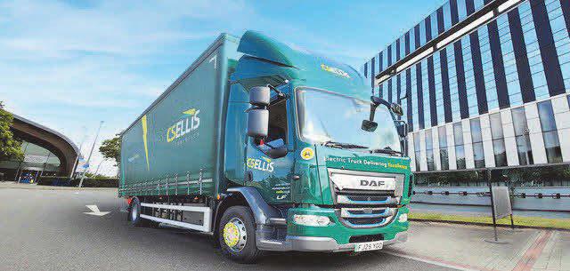 Electric HGV firm's first